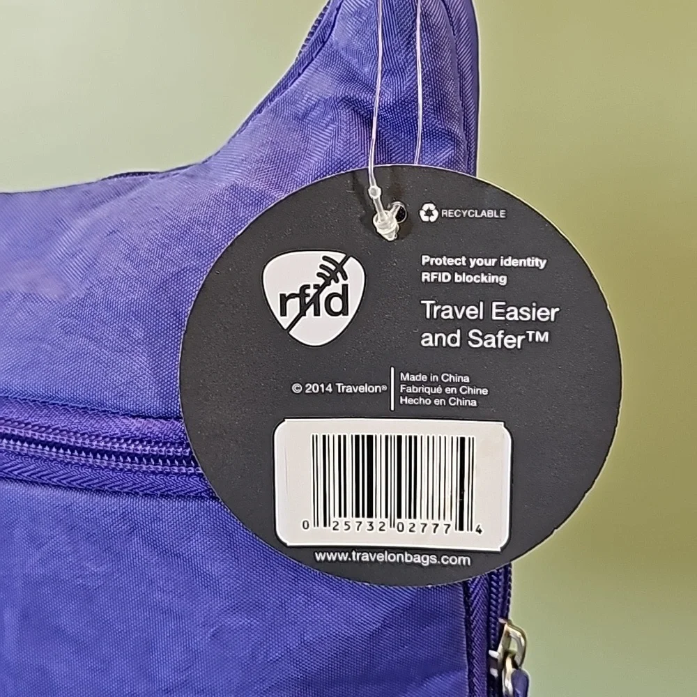 Travelon Purple bag - Picture 4 of 16